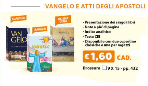 Vangelo e atti degli apostoli